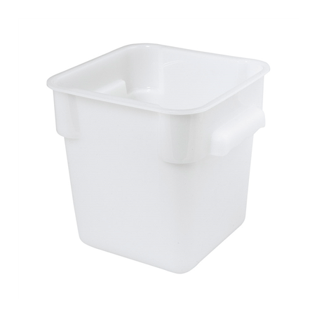 Image BAC ALIMENTAIRE 8 L 22,5x22,5x23 CM BLANC PP (1 UNITÉ) #1