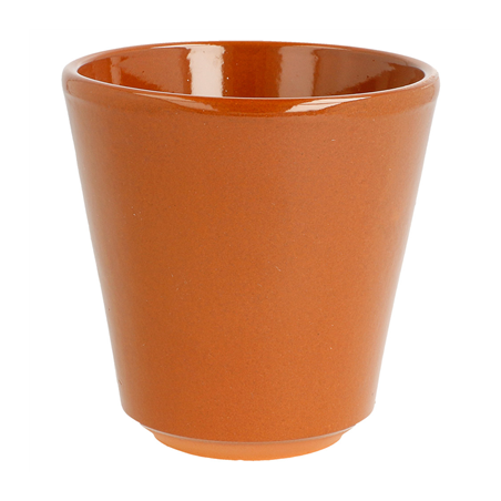 Image VERRES EN FAÏENCE 200 ML Ø 8,7x8,7 CM MARRON ROUGEATRE CERAMIQUE (36 UNITÉ) #1