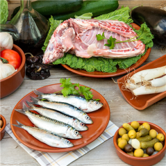 Image ASSIETTES EN FAÏENCE  Ø 20x2,3 CM MARRON ROUGEATRE CERAMIQUE (12 UNITÉ) #4