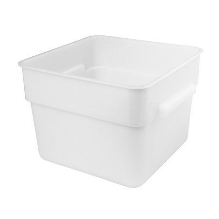 Image BAC ALIMENTAIRE 12 L 28,5x28,5x21 CM BLANC PP (1 UNITÉ) #1