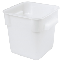 Image BAC ALIMENTAIRE 18 L 28,5x28,5x32 CM BLANC PP (1 UNITÉ) #1