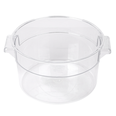 Image BAC ALIMENTAIRE 2 L Ø 18,4x10,9 CM TRANSPARENT POLYCARBONATE (1 UNITÉ) #1