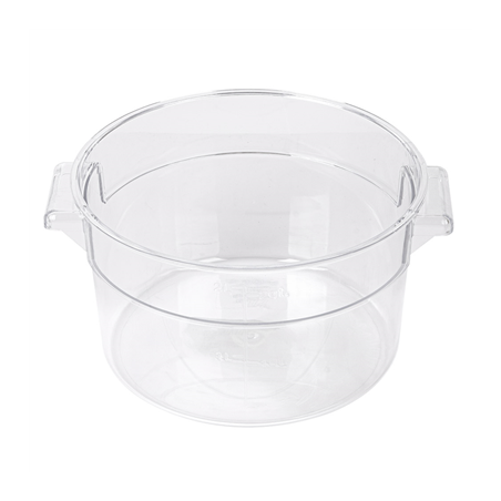 Image BAC ALIMENTAIRE 2 L Ø 18,4x10,9 CM TRANSPARENT POLYCARBONATE (1 UNITÉ) #1