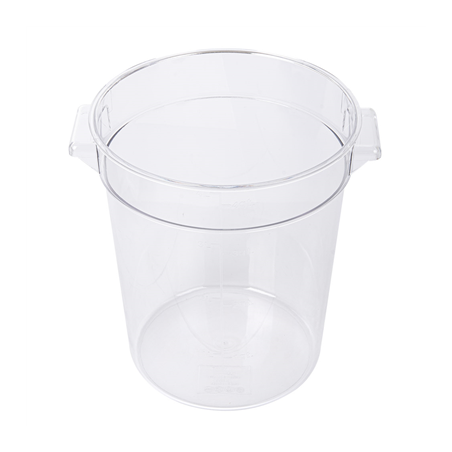 Image BAC ALIMENTAIRE 4 L Ø 18,4x21,4 CM TRANSPARENT POLYCARBONATE (1 UNITÉ) #1