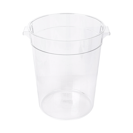 Image RÉCIPIENT ALIMENTAIRE 7,5 L Ø 22,4x27,9 CM TRANSPARENT POLYCARBONATE (1 UNITÉ) #1