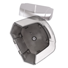 Image DISTRIBUTEUR 800 ML 12x10,5x18 CM GRIS ABS (1 UNITÉ) #5