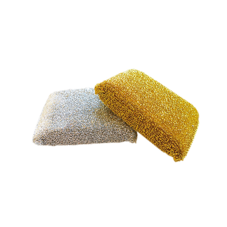 Image ÉPONGES À USAGES MULTIPLES  12x8x2,5 CM METAL (12 UNITÉ) #1
