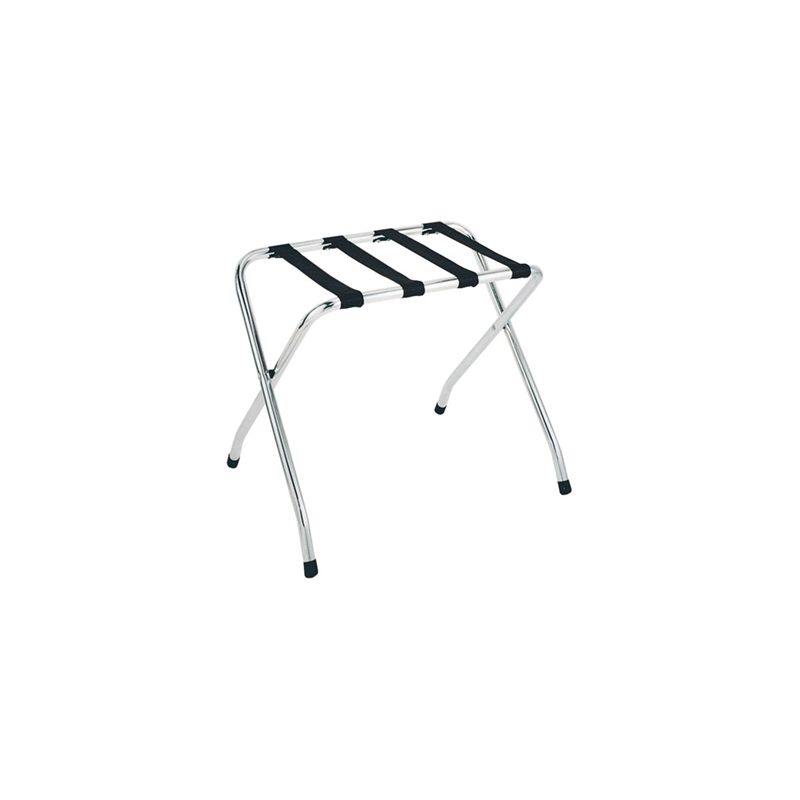 POSE VALISES PLIABLE SANS DOSSIER 'ARROW' 66x36,5x56 CM CHROME ACIER (1 UNITÉ) POSE VALISES PLIABLE SANS DOSSIER 'ARROW' 66x36,5x56 CM CHROME ACIER (1 UNITÉ)