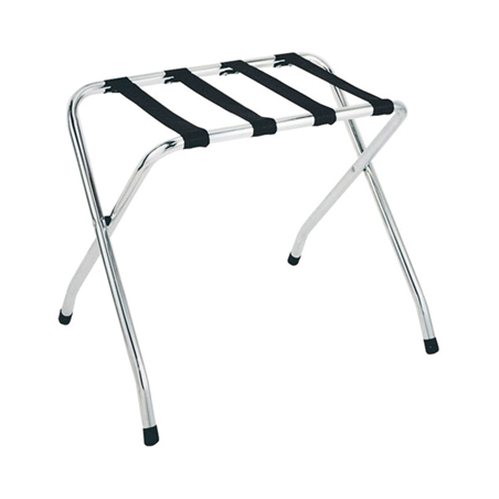 Image POSE VALISES PLIABLE SANS DOSSIER 'ARROW'  66x36,5x56 CM CHROME ACIER (1 UNITÉ) #1