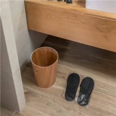 CHAUSSONS  28x11 CM NOIR SPUNBOND (500 UNITÉ)