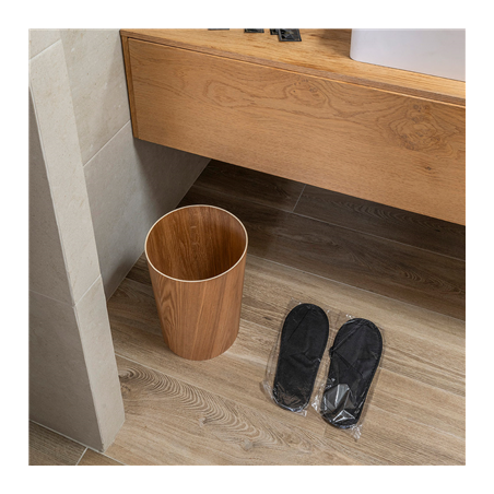 CHAUSSONS  28x11 CM NOIR SPUNBOND (500 UNITÉ)