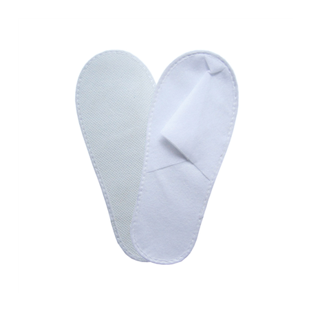 Image CHAUSSONS  28x11 CM BLANC SPUNBOND (500 UNITÉ) #1