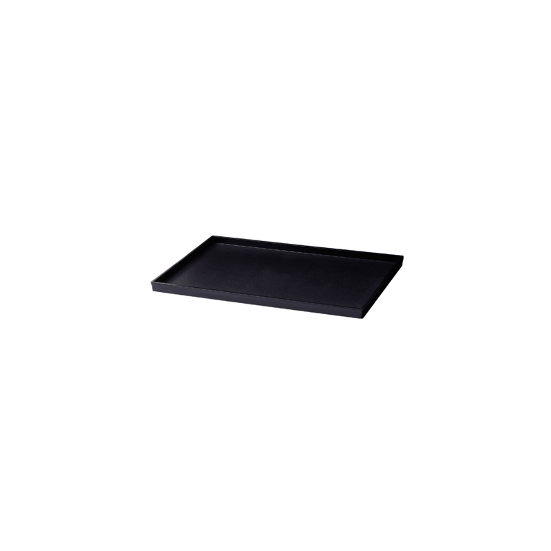 PLATEAU PRODUITS D'ACCUEIL  32x21,2x1,9 CM NOIR ABS (1 UNITÉ)