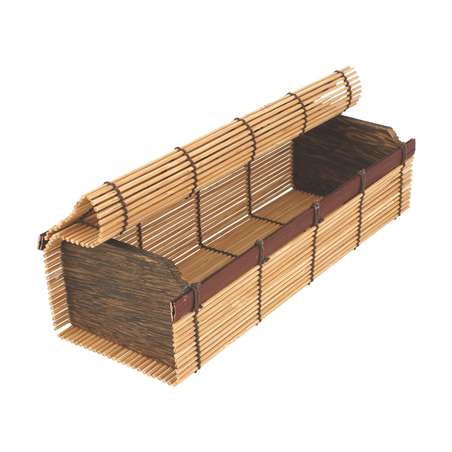 Image BOÎTES SUSHI  23x8x6 CM NATUREL BAMBOU (24 UNITÉ) #1