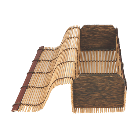 BOÎTES SUSHI  23x8x6 CM NATUREL BAMBOU (24 UNITÉ)
