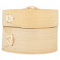 Image RÉCIPIENTS MINI DIM-SUM  Ø 8x6 CM NATUREL BAMBOU (10 UNITÉ) #2