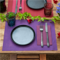 Image SETS DE TABLE 'SPUNBOND' 60 G/M2 30x40 CM VIOLET PP (800 UNITÉ) #2