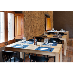 SETS DE TABLE 'SPUNBOND' 60 G/M2 30x40 CM BLEU MARINE PP (800 UNITÉ)