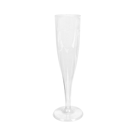 FLÛTES INJECTÉES "CHAMPAGNE" PETITES 100 ML Ø 4,8x17 CM TRANSPARENT CRISTAL PS (180 UNITÉ)