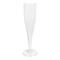 Image FLÛTES INJECTÉES "CHAMPAGNE" PETITES 100 ML Ø 4,8x17 CM TRANSPARENT CRISTAL PS (180 UNITÉ) #2
