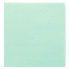 Image SERVIETTES ECOLABEL 'DOUBLE POINT' 18 G/M2 33x33 CM VERT D'EAU OUATE (1200 UNITÉ) #1