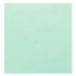 Image SERVIETTES ECOLABEL 'DOUBLE POINT' 18 G/M2 33x33 CM VERT D'EAU OUATE (1200 UNITÉ) #1