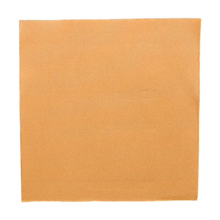 Image SERVIETTES ECOLABEL 'DOUBLE POINT' 18 G/M2 39x39 CM CARAMEL OUATE (1200 UNITÉ) #1