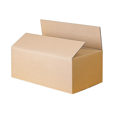 Image BOITE CARTON ONDULE - DOUBLE CANAL  561 G/M2 60x40x40 CM NATUREL CARTON (15 UNITÉ) #1