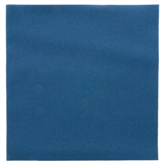 Image SERVIETTES 55 G/M2 40x40 CM BLEU MARINE AIRLAID (700 UNITÉ) #1