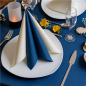 Image SERVIETTES  55 G/M2 40x40 CM BLEU MARINE AIRLAID (700 UNITÉ) #6
