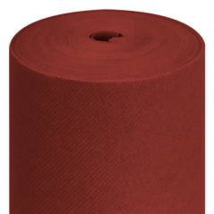 Image NAPPE EN ROULEAU 55 G/M2 1,20x50 M BORDEAUX AIRLAID (1 UNITÉ) #1