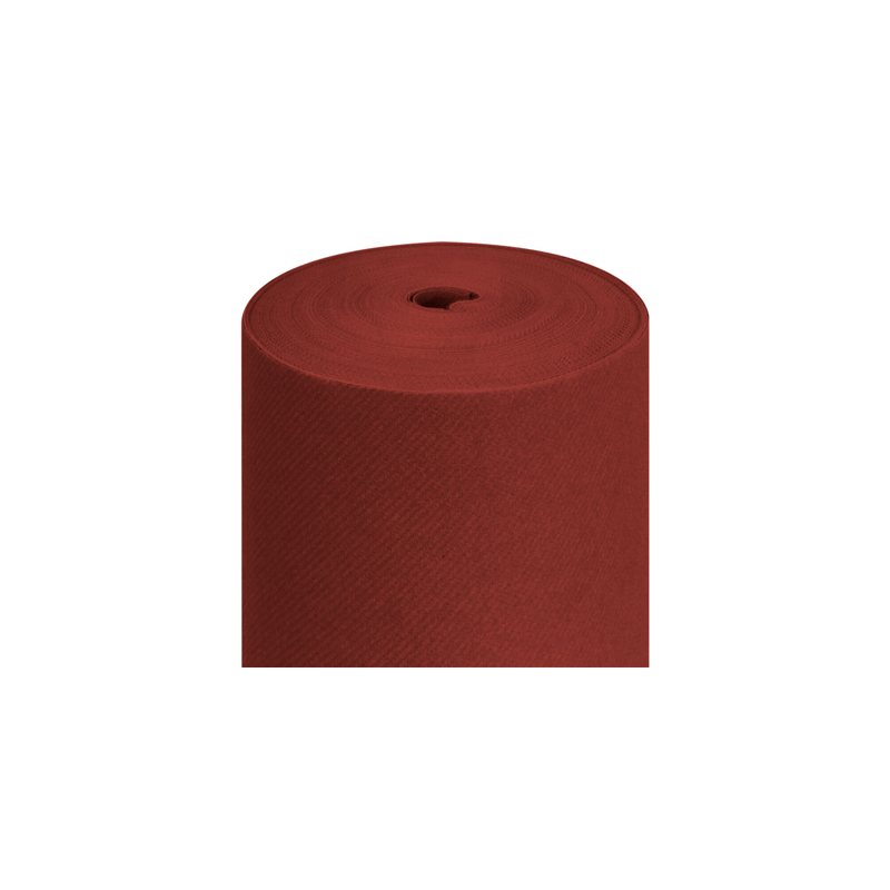 NAPPE EN ROULEAU  55 G/M2 1,20x50 M BORDEAUX AIRLAID (1 UNITÉ)