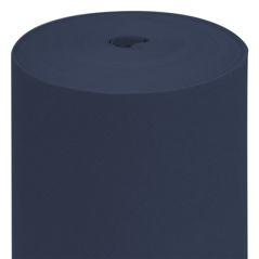 Image NAPPE EN ROULEAU  55 G/M2 1,20x50 M BLEU MARINE AIRLAID (1 UNITÉ) #1