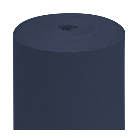 Image NAPPE EN ROULEAU  55 G/M2 1,20x50 M BLEU MARINE AIRLAID (1 UNITÉ) #1