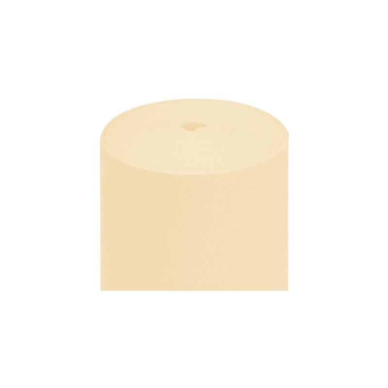 NAPPE PRÉ-DÉCOUPÉE - 75 SEGMENTS  55 G/M2 80x80 CM IVOIRE AIRLAID (4 UNITÉ)