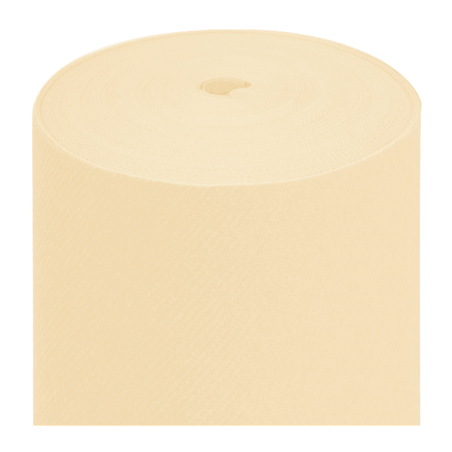 Image NAPPE PRÉ-DÉCOUPÉE - 75 SEGMENTS  55 G/M2 80x80 CM IVOIRE AIRLAID (4 UNITÉ) #1