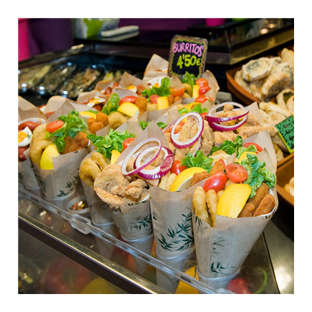 SACHETS EN POINTE 'FEEL GREEN' 600 G 70 G/M2 42x29 CM NATUREL PARCH.INGRAISSABLE (1000 UNITÉ)