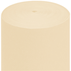 Image NAPPE PRÉ-DÉCOUPÉE - 60 SEGMENTS  55 G/M2 120x120 CM IVOIRE AIRLAID (4 UNITÉ) #1