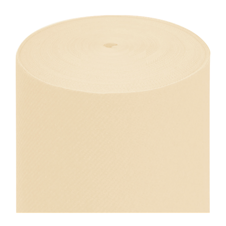 Image NAPPE PRÉ-DÉCOUPÉE - 60 SEGMENTS  55 G/M2 120x120 CM IVOIRE AIRLAID (4 UNITÉ) #1