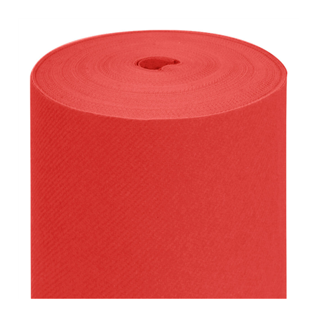 Image NAPPE EN ROULEAU  55 G/M2 1,20x50 M ROUGE AIRLAID (1 UNITÉ) #1