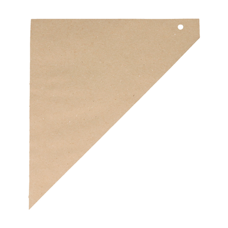 SACHETS EN POINTE - BICLASSE 250 G 150 G/M2 29,5x21 CM BLANC/ECRU PAPEL BICLASE (2000 UNITÉ)