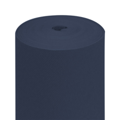 Image "TÊTE-À-TÊTE" PRÉ. 120CM (20 FEU.) 55 G/M2 0,40x24 M BLEU MARINE AIRLAID (6 UNITÉ) #1
