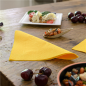 Image SERVIETTES ECOLABEL 2 PLIS  18 G/M2 39x39 CM JAUNE SOLEIL OUATE (1600 UNITÉ) #2