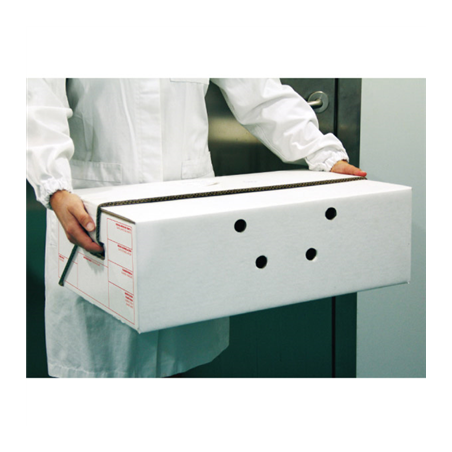 CARTONS DE TRANSPORT  575 G/M2 59,5x37x19 CM BLANC CARTON (15 UNITÉ)