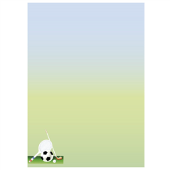 Image FEUILLES DIN A-4 "SPORTS" 21x29,7 CM ASSORTI PAPIER (100 UNITÉ) #1