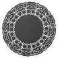 DENTELLES RONDES AJOURÉES 40 G/M2 Ø 21,5 CM NOIR PAPIER (250 UNITÉ) Image DENTELLES RONDES AJOURÉES 40 G/M2 Ø 21,5 CM NOIR PAPIER (250 UNITÉ) #1