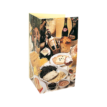 Image CARTE 3 VOLETS "SPÉCIAL. ITALIEN"  47x30 CM ASSORTI CARTON (1 UNITÉ) #1