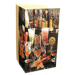 Image CARTE 3 VOLETS "BAR" 47x30 CM ASSORTI CARTON (1 UNITÉ) #1