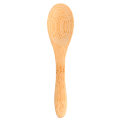 Image MINI CUILLÈRES 9 CM BAMBOU (50 UNITÉ) #1