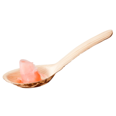 Image CUILLÈRES SAIGON  13x4 CM NATUREL BAMBOU (50 UNITÉ) #4